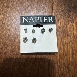 Napier stud earring bundle NWT
